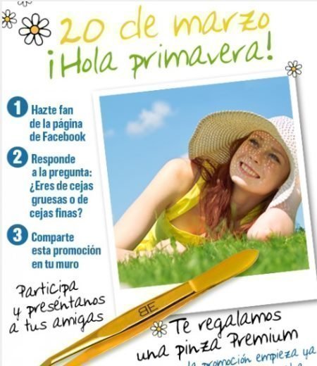 Muestras gratis pinzas de cejas beter