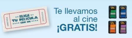 Regalo Gratis Entradas de cine