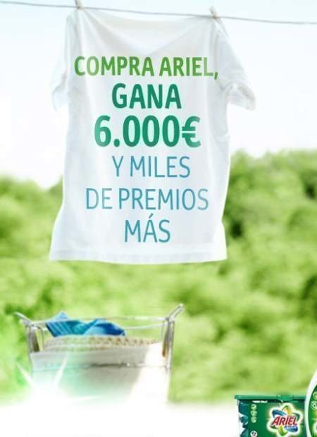 Sorteo Gratis de Ariel
