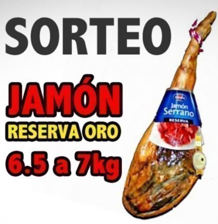 Sorteo de jamon serrano