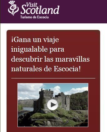 Sorteo gratis de viaje a Escocia