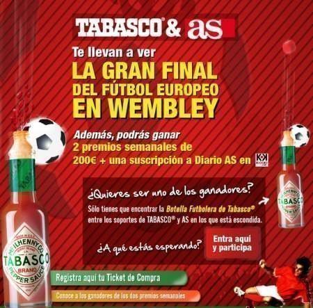 Sorteo de Salsa Tabasco