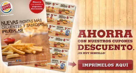 Cupones Descuento Burger King