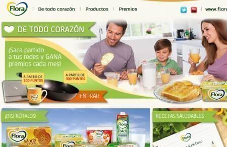 Promocion Flora en Facebook