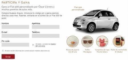 Sorteo Gratis de Automovil Fiat