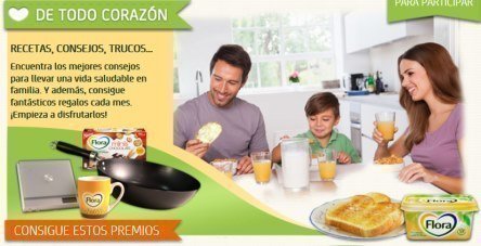 Sorteo de margarina Flora