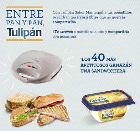 Sorteo de Sandwicheras Tulipan