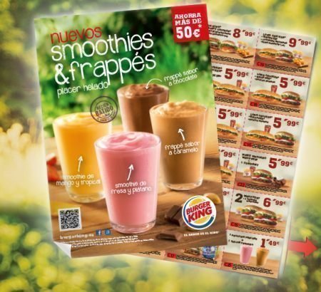 Cupones descuento Burger King
