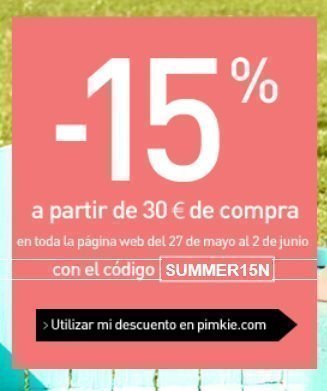 Cupones Descuento pimkie.es