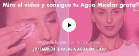Muestras gratis Agua Micelar
