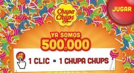 Promocion Chupa Chups en Facebook