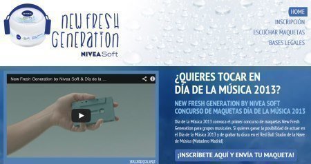 Promocion Dia de la Musica de Nivea