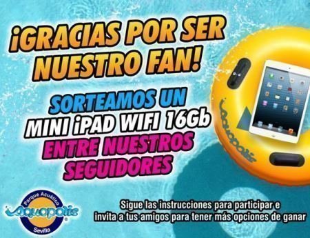 Sorteo IPAD Aquopolis de sevilla