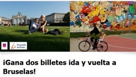 Sorteo de viaje a Bruselas