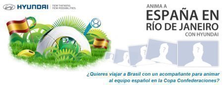 Sorteo gratis de viaje a la Copa de las Confederaciones Brasil