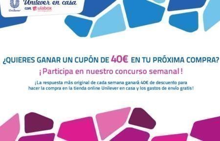Sorteo de Unilever en Facebook