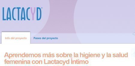 Muestras gratis Lactacyd