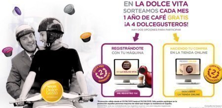 promocion nescafe dolce gusto