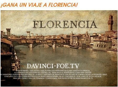 sorteo gratis de viaje a Florencia