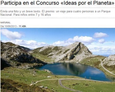 Sorteo Ideas por el planeta