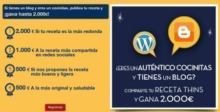 Concurso de Recetas Thins