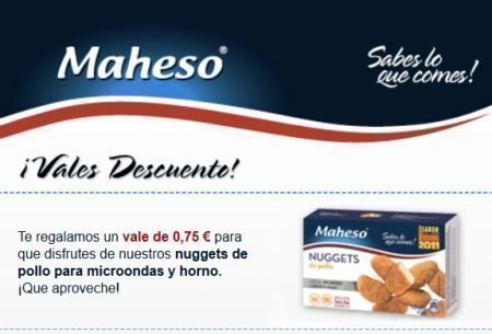 Cupones Descuento Maheso