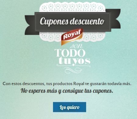 Cupones Descuento Royal Postres