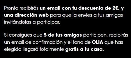 muestras gratis olia