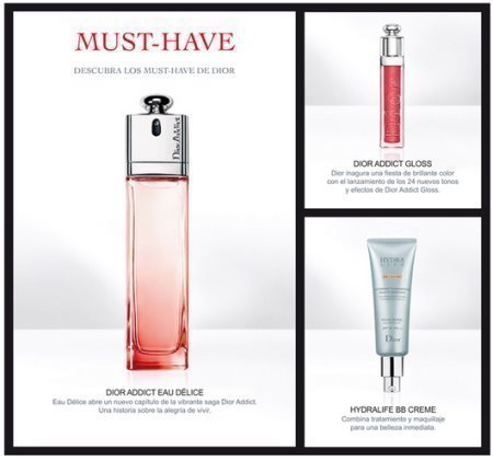 muestras gratis Dior
