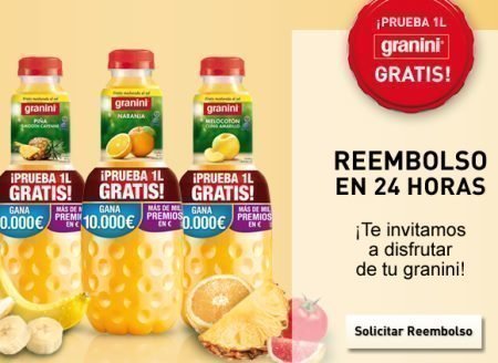 Muestras Gratis Granini