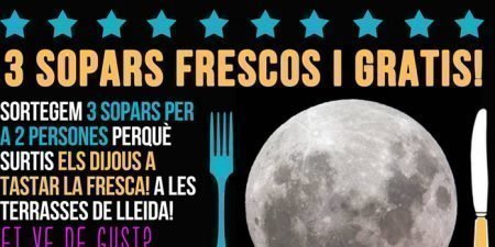 sorteo de cenas gratis