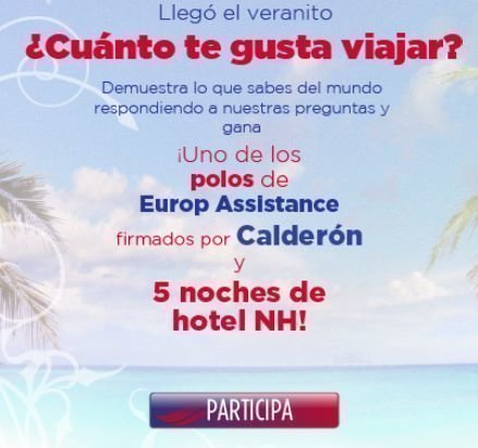 Sorteo de Europ Assistance