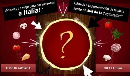 Sorteo de viaje a Italia Tagliatella