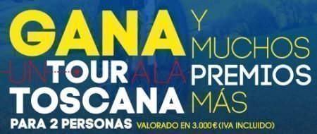 Sorteo de viaje a La Toscana