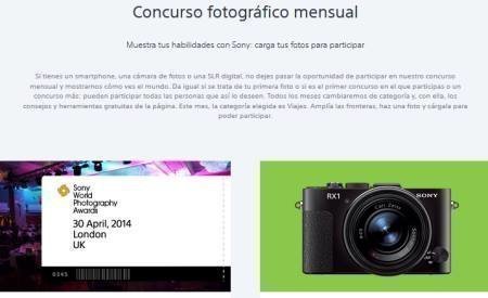 Concurso fotografico SONY