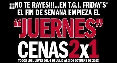Cupones Descuento Fridays