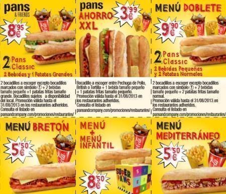 Cupones Descuento Pans and Company