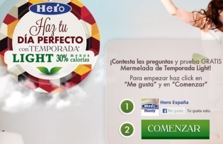 muestras gratis hero mermelada temporada