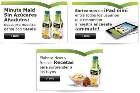 Promocion Minute Maid Coca Cola