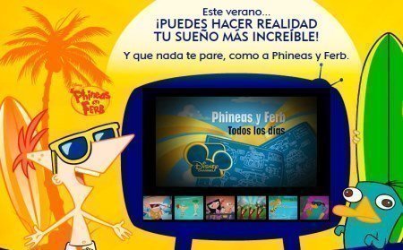 Promocion phineas y Ferb