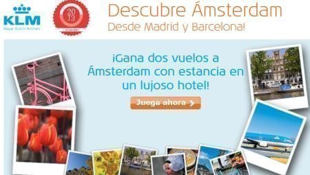 Sorteo de viaje a Amsterdam