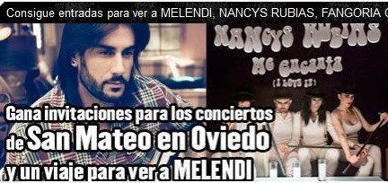 Sorteo Gratis de entradas para el festival de San mateo en Oviedo
