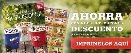 Cupones Descuento Burger King