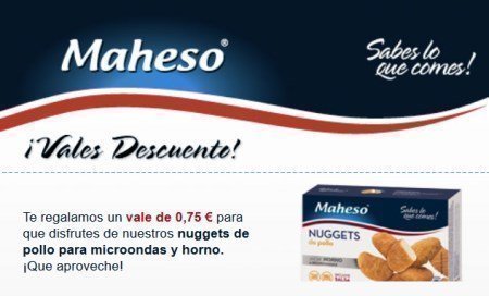 cupones descuento maheso