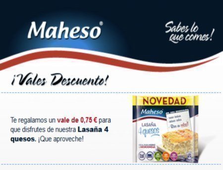 Cupones Descuento Maheso