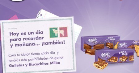 Sorteo Chocolates Milka