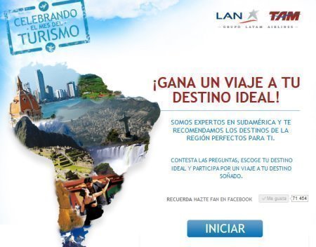 Sorteo Latam Airlines