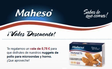 Cupones Descuento Maheso