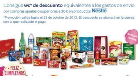 Cupones Descuento para Carrefour Nestlé