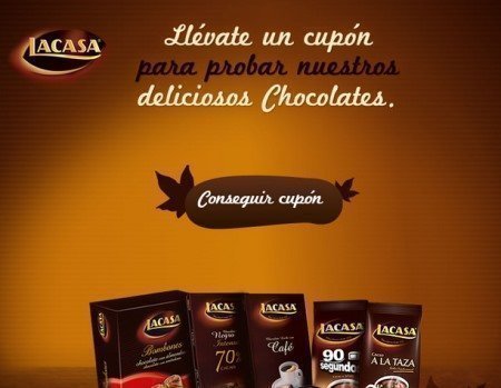 Cupones Descuento chocolates la casa